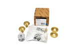Baldwin Privacy Door Knob Brushed Brass Gold 2.5 5064.033.PRIV Adjustable. Fixed Price $229.99.