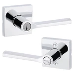 Kwikset Lisbon Square Keyed Entry Door Lever With Smartkey Security, Venetian. Fixed Price $70.00.