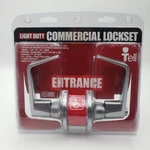 Light-duty Commercial Lock Set Satin-finish Entry Lever CL100201. Fixed Price $49.99.