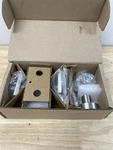 Baldwin FDCONCSR150 Dummy Door Knob Set W/ Square Rose - Satin Nickel. Fixed Price $66.99.