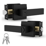 Mega Handles Robell Entry Lever, Door Handle, Heavy Duty Square Locking .... Fixed Price $71.78.