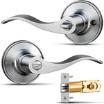Veise Door Handle Privacy Levers, Wave Style Interior Knobs For Bedroo. Fixed Price $29.99.