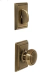 Schlage Lock Company F59AND609ADD Antique Brass Andover Interior Pack Knob Set. Fixed Price $92.99.