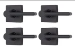 Brinks E2427-122 4-PACK Matte Black Contemporary Indoor Passage Straight. Fixed Price $39.99.