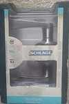 Schlage Bed & Bath Latitude Door Lever Satin Nickel FA40 Mer 619. Fixed Price $28.71.