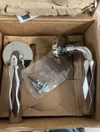 Emtek 505TRUS14 Tribeca Dummy Lever Set, Select Brass Collection, Polished Nicke. Fixed Price $166.99.
