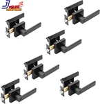 Matte Black Privacy Door Handles Interior Knobs For Bed Bath 6 Pack New. Fixed Price $89.68.