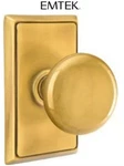 Emtek 8221PUS7 Providency Privacy Door Knob Set W/rectangular Rose French Antiqu. Fixed Price $128.00.