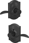 Schlage Accent Passage Door Lever Set With Decorative Camelot Trim - F10. Fixed Price $23.99.
