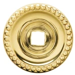 Baldwin Estate 4901-030 Rope Cabinet Knob Backplate Polished Brass 1.375". Fixed Price $9.49.