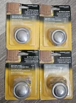 Set Of 4 Plpci Bi Fold Door Satin Nickel. Fixed Price $27.95.