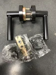Miseno MLK4012BK Elkton Round Rod Passage Door Lever Set - Matte Black. Fixed Price $19.74.