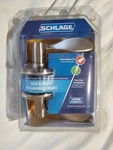 Schlage F40 619 Accent Door Lever Bed & Bath Privacy Lock Satin Nickel. Fixed Price $23.50.