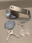 Copper Creek AL9050-SS Avery Lever Exterior Trim Exit Storeroom, Satin Stainless. Fixed Price $50.00.