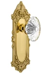 Nostalgic Warehouse Vicofc Prv 234 Nk Oval Fluted Crystal Solid - Brass. Fixed Price $232.50.