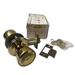 Classroom Lock Weiser 561DL Polished Brass 2 3/4" Backset. Fixed Price $54.93.