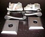 Baldwin 5462.452.RDM Solid Brass Half Dummy Lever Set. Fixed Price $160.00.