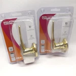 (2) Dexter By Schlage J170VDOV 605 134NN Bright Brass Non- Turning Dover Lever. Fixed Price $32.48.