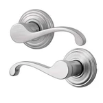 Kwikset Commonwealth Satin Nickel Privacy Levers 97300-667 New. Fixed Price $24.95.