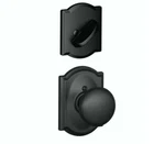 Schlage F59 622 Plymouth Single Cylinder Inside Handleset. Matte Black. Fixed Price $34.00.