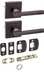 Baldwin PSSQULCSR112 Square Passage Door Lever 9BR3520-450 Venetian Bronze. Fixed Price $79.00.