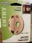 Defender Security Door Knob 2-1/4" Brass Plated E-2282. B21. Fixed Price $7.57.
