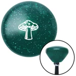 White Mushroom Green Retro Metal Flake Knob W/ M16X1.5 Insert Shifter. Fixed Price $89.95.