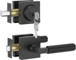 Asidrama Premium Matte Black Front Door Lock Set, Deadbolt ZR01-098A-P. Fixed Price $44.75.