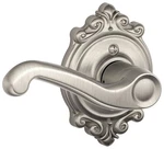 Schlage F170-FLA-BRK-LH Flair Left Handed Non-turning One-sided Nickel. Fixed Price $38.69.