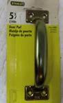 Stanley 5-3/4 Steel Door Pull Shed Garage Screen 75-1300. Fixed Price $7.25.