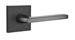 Emtek 5110HLOUS19LH Helios Left Hand Door Square Rose Lever Set, Flat Black Read. Fixed Price $60.00.