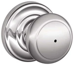 Schlage F40-AND-AND Andover Privacy Door Knob Set. Fixed Price $58.04.