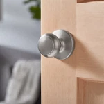 Kwikset 92001-572 Passage Door Knob Satin Nickel New Each. Fixed Price $11.99.