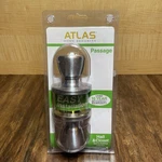 Atlas Hall & Closet Non Locking Interior Door Knob Satin Finish Nip. Fixed Price $12.00.