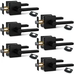 Newbang (6PACK) Hall/closet Lever Handle Lock In Aged Matt Black- Door H.... Fixed Price $140.10.