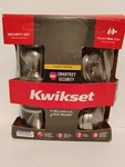 Kwikset Signature Series Single Cylinder Entry Knob Deadbolt 99910-044 New. Fixed Price $32.00.