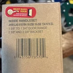 Schlage JH59LAS619RH Handleset Ins Sngl Sat Nkl. Fixed Price $52.00.