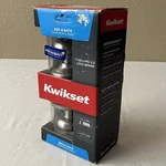 Kwikset Juno Satin Nickel Bed & Bath Privacy Door Knob Microban 97300-829. Fixed Price $15.00.