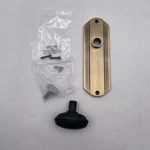 Nostalgic Warehouse Deco Plate Homestead Knob Single Dummy Antique Brass - Read. Fixed Price $19.95.