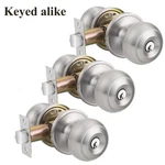 Probrico Brushed Nickel Entry Door Knobs Privacy/passage/dummy Ball Handles. Fixed Price $30.02.