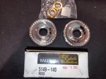 Pair Baldwin Estate Rosette 5149-140 Polished Nickel Privacy Handle Trim. Fixed Price $24.98.