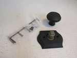Baldwin Reserve Single Half Dummy Knobset Satin Black Traditional HDTRATAR190. Fixed Price $49.23.