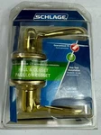 Schlage Hall /closet Flair Lever F10 605. Fixed Price $9.63.