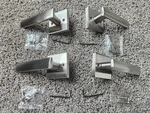 (4) Weslock 007053N-0020 Utica Dummy Levers Satin Nickel New. Fixed Price $39.00.