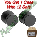 *12-SETS* Kwikset Passage Pismo Closet & Hallway Handle Matte Black 97200-892. Fixed Price $219.99.