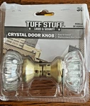 Stuff Crystal Door Replacement Set Brass Finish Knobs. Fixed Price $12.99.