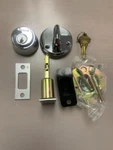Schlage Single Cylinder Deadbolt BC160P 625. Fixed Price $35.00.