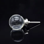 Classic Round Knob Clear Glass: Modern Crystal Cabinet 1.5" Drawer Pull. Fixed Price $8.92.