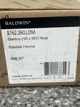 Baldwin 5162260LDM 5162.LDM Single Left Dummy Lever With R017 Rose And Concealed. Fixed Price $84.55.