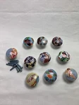 Wood Drawer Knobs Pulls Seaside Surfboard Beach Girl Set Of 10 Decor 1-1/2". Fixed Price $25.99.